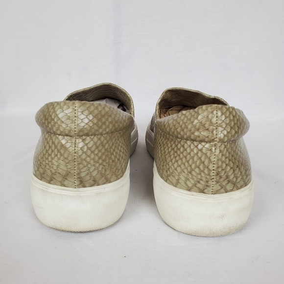J slides sz 9 Ariana snakeskin embossed slip-ons - Picture 5 of 10